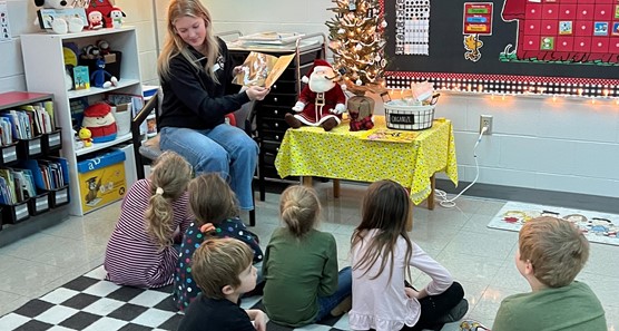 IU East Soccer Reading to KG