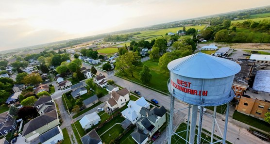 Aerial Water Tower